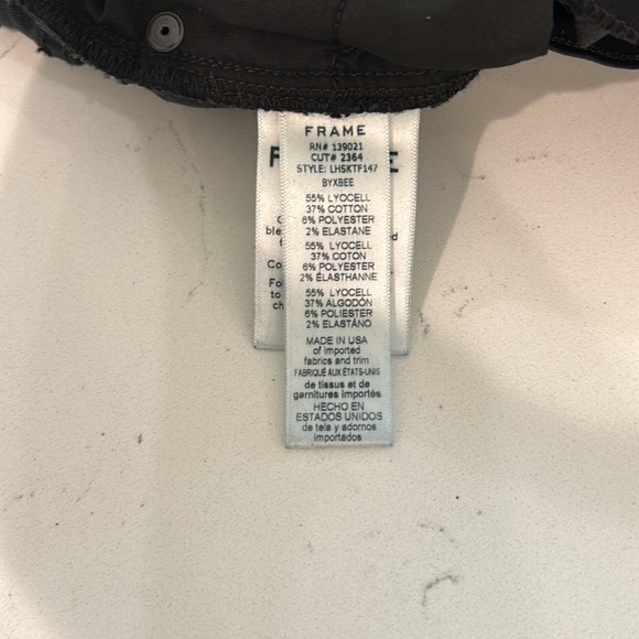 Frame Le High Skinny Triple Fringe High Rise NWT - Picture 11 of 12